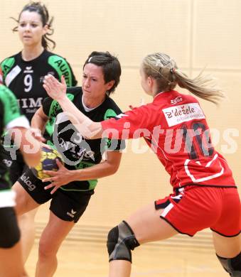 Handball Testspiel. SG Witasek Feldkirchen gegen Celje (SLO). Paula Mozsar (Feldkirchen). Feldkirchen, 31.8.2011.
Foto: Kuess

---
pressefotos, pressefotografie, kuess, qs, qspictures, sport, bild, bilder, bilddatenbank