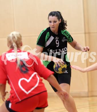 Handball Testspiel. SG Witasek Feldkirchen gegen Celje (SLO). Katja Jamnik (Feldkirchen). Feldkirchen, 31.8.2011.
Foto: Kuess

---
pressefotos, pressefotografie, kuess, qs, qspictures, sport, bild, bilder, bilddatenbank