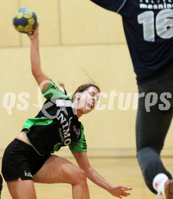 Handball Testspiel. SG Witasek Feldkirchen gegen Celje (SLO). Linda Kircher (Feldkirchen). Feldkirchen, 31.8.2011.
Foto: Kuess

---
pressefotos, pressefotografie, kuess, qs, qspictures, sport, bild, bilder, bilddatenbank