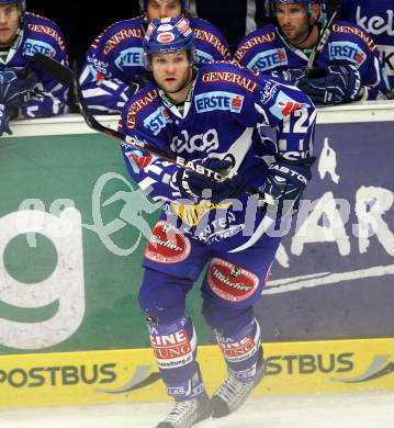 EBEL. Eishockey Bundesliga. EC Rekord Fenster VSV gegen HDD TILIA Olimpija Ljubljana. Craig Weller (VSV). Villach, am 9.9.2011.
Foto: Kuess 


---
pressefotos, pressefotografie, kuess, qs, qspictures, sport, bild, bilder, bilddatenbank