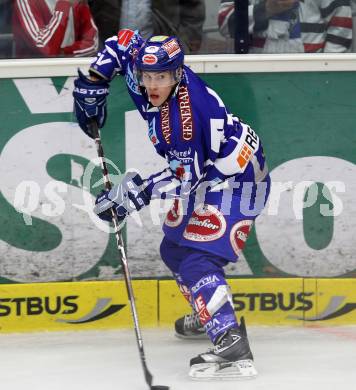 EBEL. Eishockey Bundesliga. EC Rekord Fenster VSV gegen HDD TILIA Olimpija Ljubljana. Nico Toff (VSV). Villach, am 9.9.2011.
Foto: Kuess 


---
pressefotos, pressefotografie, kuess, qs, qspictures, sport, bild, bilder, bilddatenbank