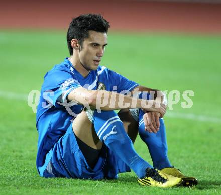 Fussball OEFB Cup. VSV gegen Hartberg. Denis Curic (VSV). Villach, am 20.9.2011.
Foto: Kuess
---
pressefotos, pressefotografie, kuess, qs, qspictures, sport, bild, bilder, bilddatenbank