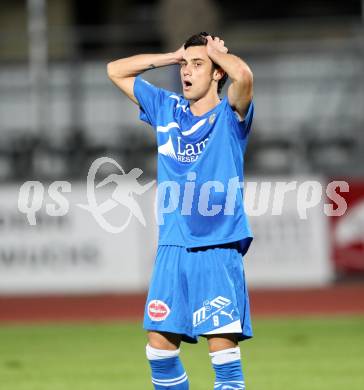 Fussball OEFB Cup. VSV gegen Hartberg. Denis Curic (VSV). Villach, am 20.9.2011.
Foto: Kuess
---
pressefotos, pressefotografie, kuess, qs, qspictures, sport, bild, bilder, bilddatenbank