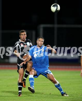 Fussball OEFB Cup. VSV gegen Hartberg. Darko Djukic (VSV), Matej Miljatovic (Hartberg). Villach, am 20.9.2011.
Foto: Kuess
---
pressefotos, pressefotografie, kuess, qs, qspictures, sport, bild, bilder, bilddatenbank