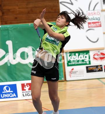 Badminton. ASKOE Kelag Kaernten gegen BSC 70 Linz. Delqna Trandeva (Kaernten). Klagenfurt, am 24.9.2011.
Foto: Kuess
---
pressefotos, pressefotografie, kuess, qs, qspictures, sport, bild, bilder, bilddatenbank