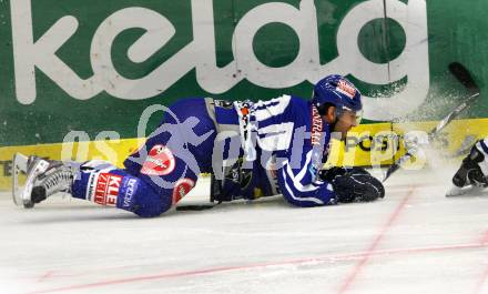 EBEL. Eishockey Bundesliga. EC Rekord Fenster VSV gegen KHL Medvescak Zagreb. DAMON Derek  (VSV). Villach, am 25.9.2011.
Foto: Kuess 


---
pressefotos, pressefotografie, kuess, qs, qspictures, sport, bild, bilder, bilddatenbank