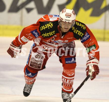 EBEL. Eishockey Bundesliga.  KAC gegen SAPA Fehervar AV19. Paul Schellander (KAC). Klagenfurt, 25.9.2011.
Foto: Kuess 

---
pressefotos, pressefotografie, kuess, qs, qspictures, sport, bild, bilder, bilddatenbank