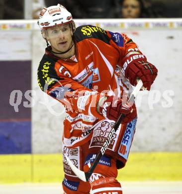 EBEL. Eishockey Bundesliga.  KAC gegen SAPA Fehervar AV19. Kirk Furey (KAC). Klagenfurt, 25.9.2011.
Foto: Kuess 

---
pressefotos, pressefotografie, kuess, qs, qspictures, sport, bild, bilder, bilddatenbank