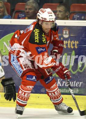 EBEL. Eishockey Bundesliga.  KAC gegen SAPA Fehervar AV19. Dieter Kalt (KAC). Klagenfurt, 25.9.2011.
Foto: Kuess 

---
pressefotos, pressefotografie, kuess, qs, qspictures, sport, bild, bilder, bilddatenbank