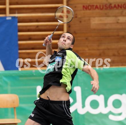 Badminton.  Krasimir Yankov. Klagenfurt, 24.9.2011.
Foto: Kuess
---
pressefotos, pressefotografie, kuess, qs, qspictures, sport, bild, bilder, bilddatenbank