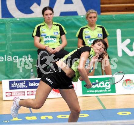 Badminton.  Delqna Trandeva. Klagenfurt, 24.9.2011.
Foto: Kuess
---
pressefotos, pressefotografie, kuess, qs, qspictures, sport, bild, bilder, bilddatenbank