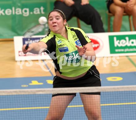 Badminton.  Belinda Heber. Klagenfurt, 24.9.2011.
Foto: Kuess
---
pressefotos, pressefotografie, kuess, qs, qspictures, sport, bild, bilder, bilddatenbank