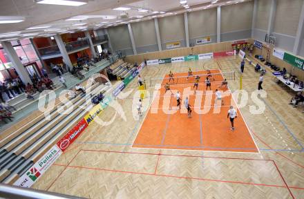 Volleyball. Eroeffnung Jufa Arena in Bleiburg. Heimstaette SK Aich/Dob.   Volleyballhalle. Die neue Heimstatte von SK SAich Dob.. Bleiburg, am 25.9.2011.
Foto: Kuess
---
pressefotos, pressefotografie, kuess, qs, qspictures, sport, bild, bilder, bilddatenbank