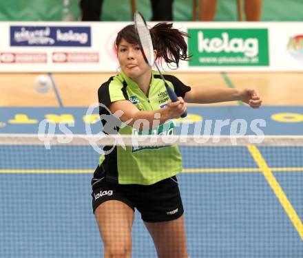 Badminton.  Delqna Trandeva. Klagenfurt, 24.9.2011.
Foto: Kuess
---
pressefotos, pressefotografie, kuess, qs, qspictures, sport, bild, bilder, bilddatenbank