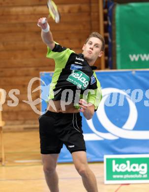 Badminton.  Dominik Trojan. Klagenfurt, 24.9.2011.
Foto: Kuess
---
pressefotos, pressefotografie, kuess, qs, qspictures, sport, bild, bilder, bilddatenbank