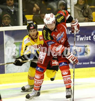 EBEL. Eishockey Bundesliga.  KAC gegen UPC Vienna Capitals. SIKLENKA Michael (KAC). Klagenfurt, 7.10.2011.
Foto: Kuess 

---
pressefotos, pressefotografie, kuess, qs, qspictures, sport, bild, bilder, bilddatenbank