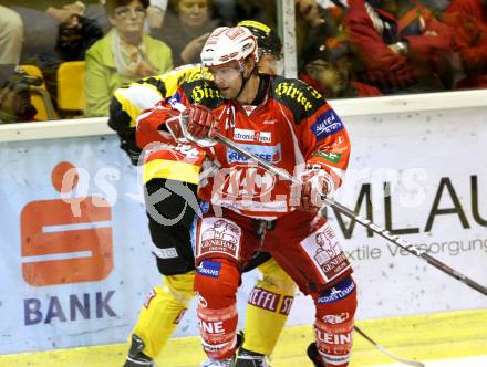 EBEL. Eishockey Bundesliga.  KAC gegen UPC Vienna Capitals. LAMMERS John (KAC). Klagenfurt, 7.10.2011.
Foto: Kuess 

---
pressefotos, pressefotografie, kuess, qs, qspictures, sport, bild, bilder, bilddatenbank