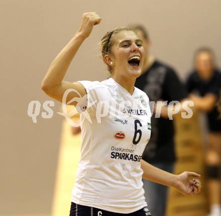 Volleyball Bundesliga. AVL. ATSC Wildcats gegen UVC Graz. Jubel Rosa Seidl (Wildcats). Klagenfurt, 12.10.2011.
Foto: Kuess
---
pressefotos, pressefotografie, kuess, qs, qspictures, sport, bild, bilder, bilddatenbank