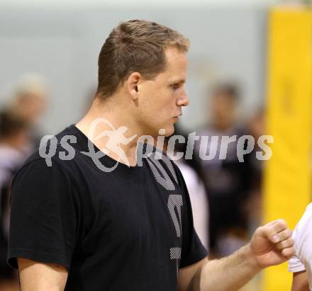 Volleyball Bundesliga. AVL. ATSC Wildcats gegen UVC Graz. Trainer Joze Casar  (Wildcats). Klagenfurt, 12.10.2011.
Foto: Kuess
---
pressefotos, pressefotografie, kuess, qs, qspictures, sport, bild, bilder, bilddatenbank