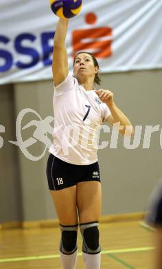 Volleyball Bundesliga. AVL. ATSC Wildcats gegen UVC Graz. Emmy Blouin (Wildcats). Klagenfurt, 12.10.2011.
Foto: Kuess
---
pressefotos, pressefotografie, kuess, qs, qspictures, sport, bild, bilder, bilddatenbank