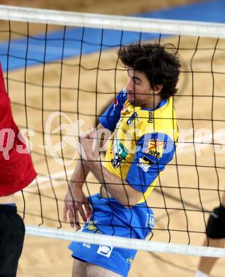 Volleyball Bundesliga. VBK Woerthersee Loewen gegen SK Posojilnica Aich/Dob. REISER Gerald (Aich/Dob). Klagenfurt, 12.10.2011.
Foto. Kuess
---
pressefotos, pressefotografie, kuess, qs, qspictures, sport, bild, bilder, bilddatenbank