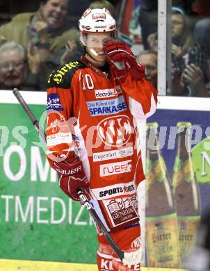 EBEL. Eishockey Bundesliga. KAC gegen HK Acroni Jesenice. Tyler Scofield (KAC). Klagenfurt, am 14.10.2011.
Foto: Kuess

---
pressefotos, pressefotografie, kuess, qs, qspictures, sport, bild, bilder, bilddatenbank