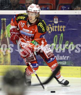 EBEL. Eishockey Bundesliga. KAC gegen HK Acroni Jesenice. Tyler Scofield (KAC). Klagenfurt, am 14.10.2011.
Foto: Kuess

---
pressefotos, pressefotografie, kuess, qs, qspictures, sport, bild, bilder, bilddatenbank