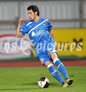 Fussball Regionalliga. VSV gegen Voecklamarkt. Denis Curic (VSV). Villach, am 22.10.2011.
Foto: Kuess
---
pressefotos, pressefotografie, kuess, qs, qspictures, sport, bild, bilder, bilddatenbank