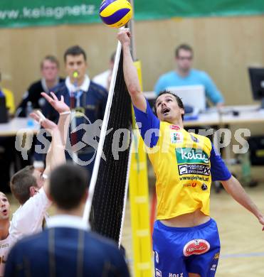 Volleyball. CEV Volleyball Cup. SK Aich/Dob gegen AS Cannes. SATLER Rok (Aich/Dob). Bleiburg, 26. 10.2011
Foto: Kuess

---
pressefotos, pressefotografie, kuess, qs, qspictures, sport, bild, bilder, bilddatenbank