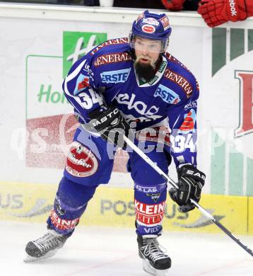 EBEL. Eishockey Bundesliga. EC Rekord Fenster VSV gegen EC Red Bull Salzburg. Markus Peintner (VSV). Villach, am 28.10.2011.
Foto: Kuess 


---
pressefotos, pressefotografie, kuess, qs, qspictures, sport, bild, bilder, bilddatenbank