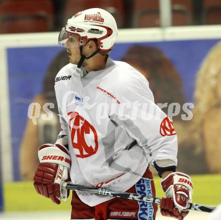 EBEL. Eishockey Bundesliga.  Jordan Morrison (KAC). Klagenfurt, am 29.10.2011.
Foto: Kuess
---
pressefotos, pressefotografie, kuess, qs, qspictures, sport, bild, bilder, bilddatenbank