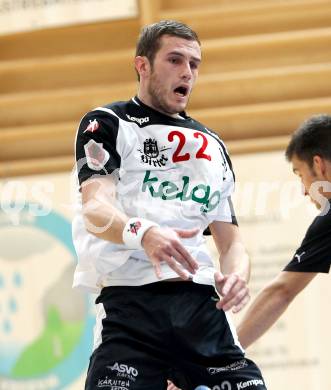 Handball Bundesliga. SC Ferlach gegen HCK 59. Dean Pomorisac (Ferlach). Ferlach, 29.10.2011.
Foto: Kuess
---
pressefotos, pressefotografie, kuess, qs, qspictures, sport, bild, bilder, bilddatenbank