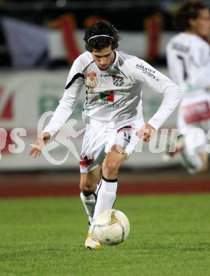 Fussball. Erste Liga. RZ Pellets WAC/St. Andrae gegen  LASK. Jacobo (WAC). Wolfsberg, 4.11.2010. 
Foto: Kuess

---
pressefotos, pressefotografie, kuess, qs, qspictures, sport, bild, bilder, bilddatenbank