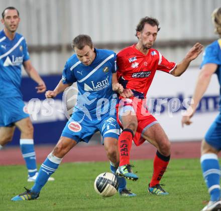 Fussball. Regionalliga. VSV gegen SAK. Stefan Friessnegger, (VSV), Kropiunik Marjan (SAK). Villach, 5.11.2011.
Foto: Kuess
---
pressefotos, pressefotografie, kuess, qs, qspictures, sport, bild, bilder, bilddatenbank