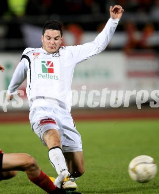 Fussball. Erste Liga. RZ Pellets WAC/St. Andrae gegen  LASK. Roland Putsche, (WAC). Wolfsberg, 4.11.2010. 
Foto: Kuess

---
pressefotos, pressefotografie, kuess, qs, qspictures, sport, bild, bilder, bilddatenbank