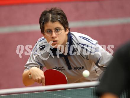 Tischtennis Bundesliga. Amelie Solja (TTC Villacher). Villach, am 5.11.2011.
Foto: Kuess
---
pressefotos, pressefotografie, kuess, qs, qspictures, sport, bild, bilder, bilddatenbank