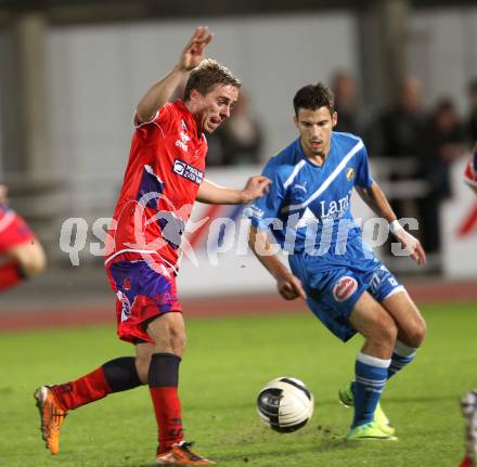 Fussball. Regionalliga. VSV gegen SAK. Sandro Ebner, (VSV), Grega Triplat (SAK). Villach, 5.11.2011.
Foto: Kuess
---
pressefotos, pressefotografie, kuess, qs, qspictures, sport, bild, bilder, bilddatenbank