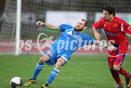 Fussball. Regionalliga. VSV gegen SAK. Rok Pavlicic, (VSV) ,Riedl Thomas (SAK). Villach, 5.11.2011.
Foto: Kuess
---
pressefotos, pressefotografie, kuess, qs, qspictures, sport, bild, bilder, bilddatenbank