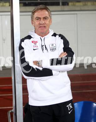 Fussball. Erste Liga. RZ Pellets WAC/St. Andrae gegen  LASK. Trainer Walter Schachner (LASK). Wolfsberg, 4.11.2010. 
Foto: Kuess

---
pressefotos, pressefotografie, kuess, qs, qspictures, sport, bild, bilder, bilddatenbank