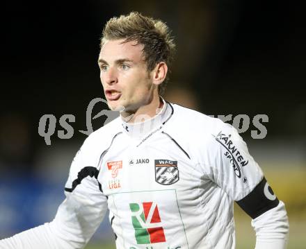 Fussball. Erste Liga. RZ Pellets WAC/St. Andrae gegen  LASK. Michael Sollbauer (WAC). Wolfsberg, 4.11.2010. 
Foto: Kuess

---
pressefotos, pressefotografie, kuess, qs, qspictures, sport, bild, bilder, bilddatenbank