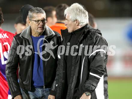 Fussball. Regionalliga. VSV gegen SAK. Guenther Kronsteiner, (VSV), Alois Jagodic (SAK). Villach, 5.11.2011.
Foto: Kuess
---
pressefotos, pressefotografie, kuess, qs, qspictures, sport, bild, bilder, bilddatenbank