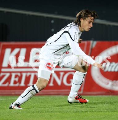 Fussball. Erste Liga. RZ Pellets WAC/St. Andrae gegen  LASK. Dario Baldauf (WAC). Wolfsberg, 4.11.2010. 
Foto: Kuess

---
pressefotos, pressefotografie, kuess, qs, qspictures, sport, bild, bilder, bilddatenbank