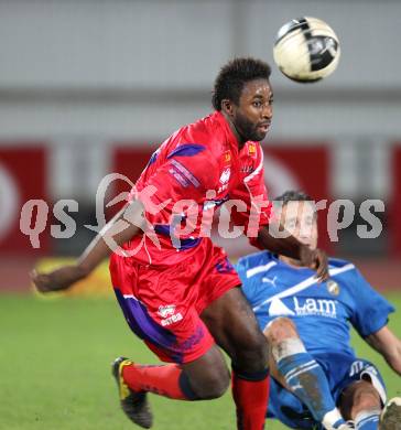 Regionalliga. VSV gegen SAK. Makanda Christian Mpaka (SAK). Villach, 5.11.2011.
Foto: Kuess
---
pressefotos, pressefotografie, kuess, qs, qspictures, sport, bild, bilder, bilddatenbank