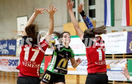 Handball Europacup. SG Witasek Kaernten gegen HBC Nimes (FRA). Maria Eugenia Musalem Araos (Kaernten). Feldkirchen, am 11.11.2011.
Foto: Kuess
---
pressefotos, pressefotografie, kuess, qs, qspictures, sport, bild, bilder, bilddatenbank