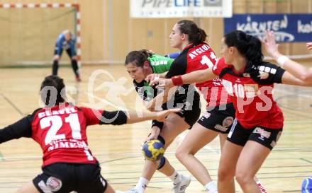 Handball Europacup. SG Witasek Kaernten gegen HBC Nimes (FRA). Gabriela Eugenia Rotis-Nagy (Kaernten). Feldkirchen, am 11.11.2011.
Foto: Kuess
---
pressefotos, pressefotografie, kuess, qs, qspictures, sport, bild, bilder, bilddatenbank