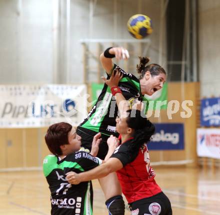 Handball Europacup. SG Witasek Kaernten gegen HBC Nimes (FRA). Gabriela Eugenia Rotis-Nagy (Kaernten). Feldkirchen, am 11.11.2011.
Foto: Kuess
---
pressefotos, pressefotografie, kuess, qs, qspictures, sport, bild, bilder, bilddatenbank