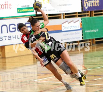 Handball Europacup. SG Witasek Kaernten gegen HBC Nimes (FRA). Hanna Stsiapanava (Kaernten). Feldkirchen, am 11.11.2011.
Foto: Kuess
---
pressefotos, pressefotografie, kuess, qs, qspictures, sport, bild, bilder, bilddatenbank