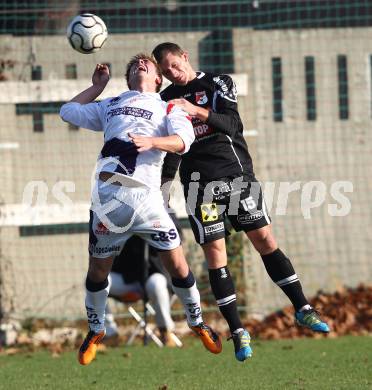 Fussball Regionalliga. SAK gegen Gleinstaetten. Grega Triplat (SAK), Lukas Goetz (Gleinstaetten). Klagenfurt, am 12.11.2011.
Foto: Kuess
---
pressefotos, pressefotografie, kuess, qs, qspictures, sport, bild, bilder, bilddatenbank