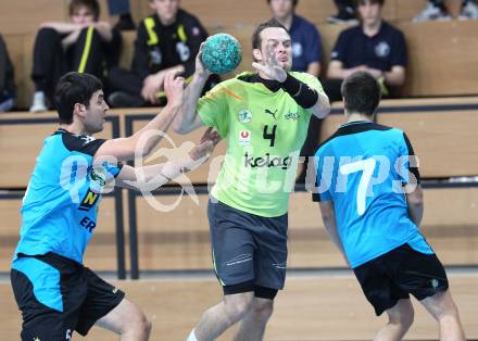 Handball Bundesliga. HC Kelag Kaernten gegen UHC Erste Bank Hollabrunn. Patrick Jochum (HCK 59). Viktring, am 12.11.2011.
Foto: Kuess
---
pressefotos, pressefotografie, kuess, qs, qspictures, sport, bild, bilder, bilddatenbank