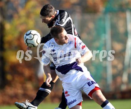 Fussball Regionalliga. SAK gegen Gleinstaetten. Darijo Biscan (SAK), Samir Medic (Gleinstaetten). Klagenfurt, am 12.11.2011.
Foto: Kuess
---
pressefotos, pressefotografie, kuess, qs, qspictures, sport, bild, bilder, bilddatenbank